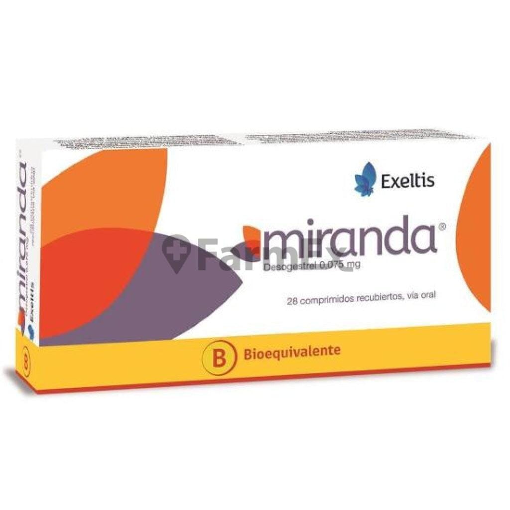 Miranda x 28 comprimidos susc-1 de 5 meses Farmex-Suscripciones-Persistente